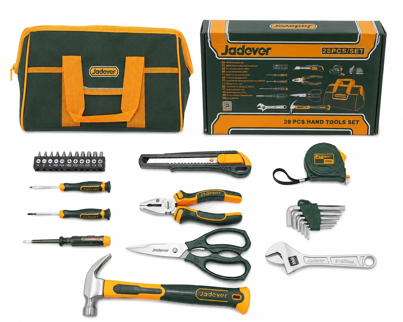 Jadever Tool Kit 28PCS Hand Tools Set