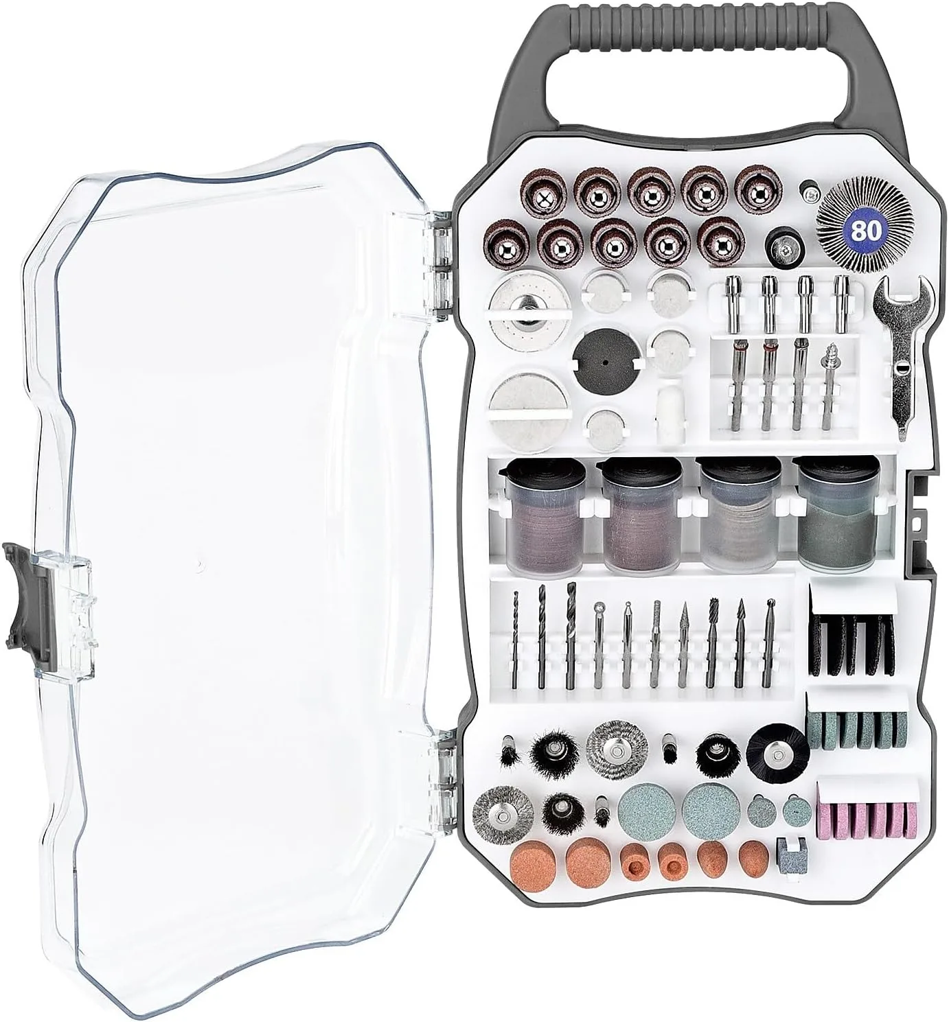208pcs Rotary Tool Accessory Kit