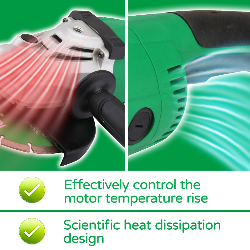 NewBeat 9-Inch Heavy Duty Angle Grinder