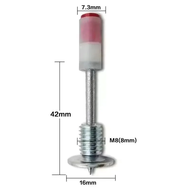 Mini Threaded Cannon Nails M8 – 100 Piece Pack