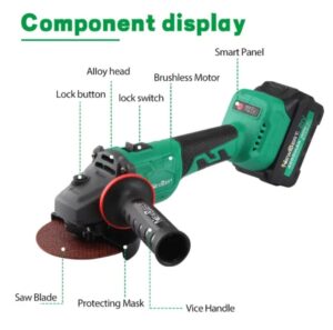 Newbeat Cordless Brushless Angle Grinder