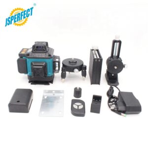 4D Self-Leveling Laser Level with Tripod – Green Beam