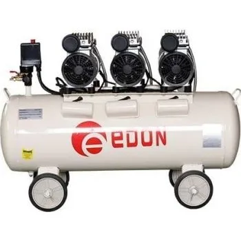 ED-550*3-100L Silent Air Compressor – 220V, 1650W, 100L Tank