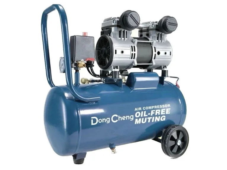 Dongcheng DQE1100×2/50L Oil-Free Air Compressor