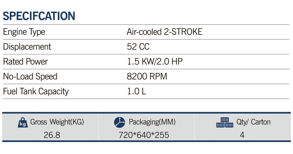 MAXMECH BC-520 Petrol Brush Cutter