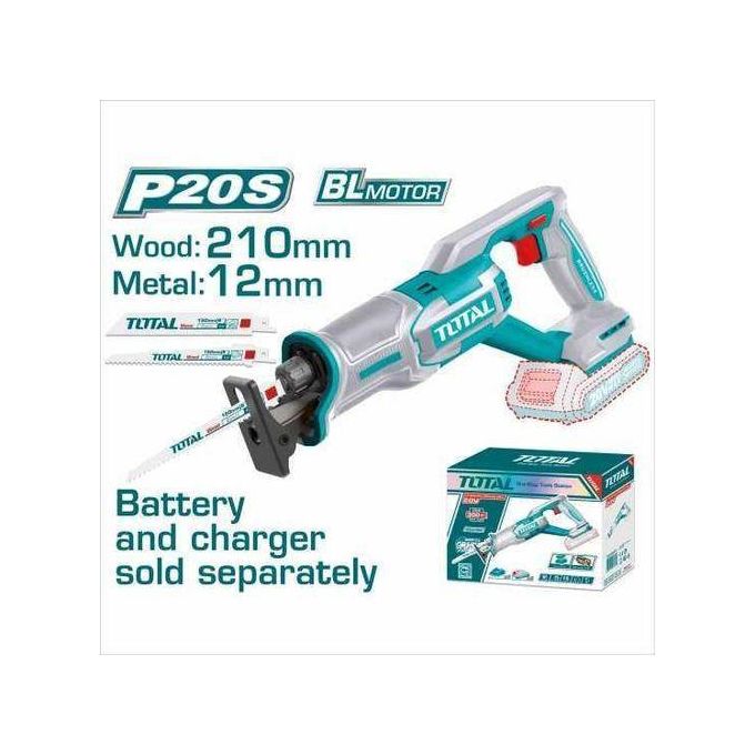 TOTAL TRSLI2108 20V Cordless Reciprocating Saw