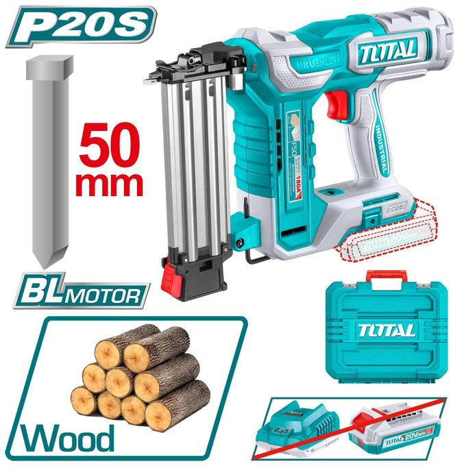 TOTAL TCBNLI5005 Cordless Brad Nailer
