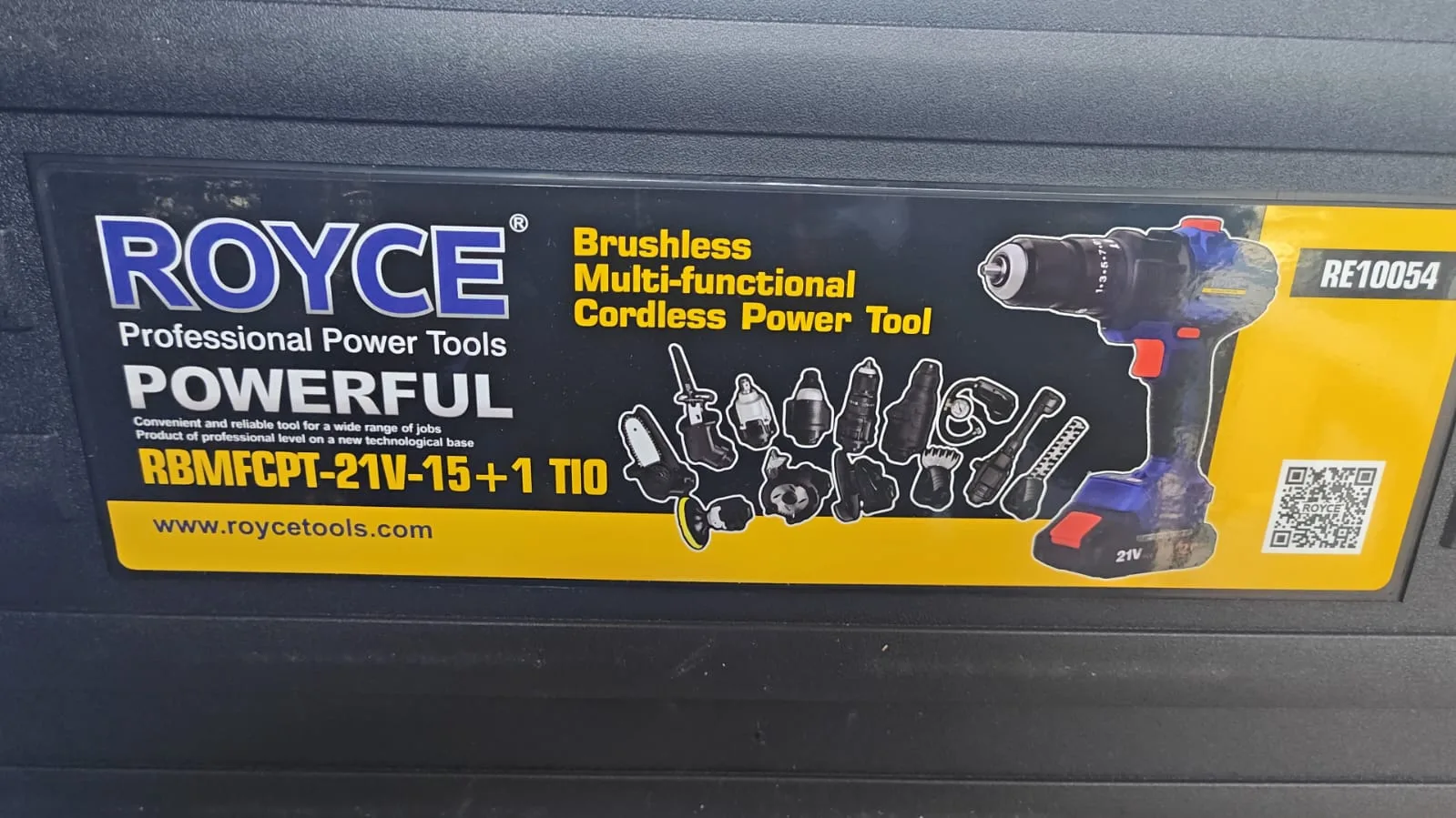 Royce Multipurpose Cordless Combo Kit 21V