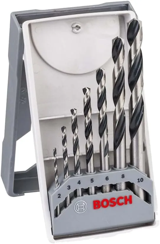 Bosch HSS PointTeQ 7-Piece Drill Bit Set
